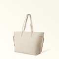 Furla Ava L Tote W/Zip in White - Bags 