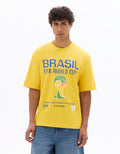 Celio FIFA CLASSICS - FIFA WORLD CUP™ - Yellow T-shirt Brazil 2014 - Yellow