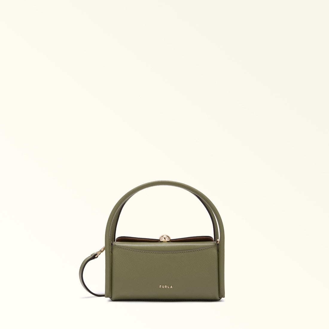 Furla Nicole L Boston  Bag In Leather