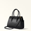 Furla Greta M Top Handle in Black - Bags 