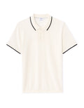 Ecru Short Sleeves Polo - Celio Lebanon