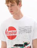 Celio Cotton T-Shirt - White
