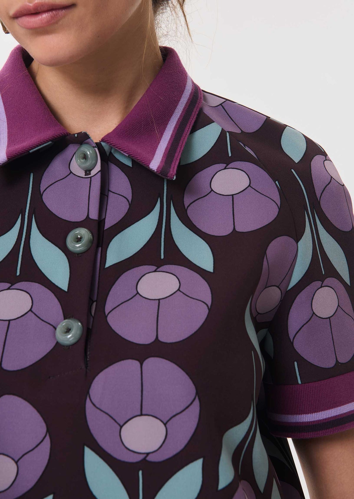 Tamino top in purple by Tara Jarmon