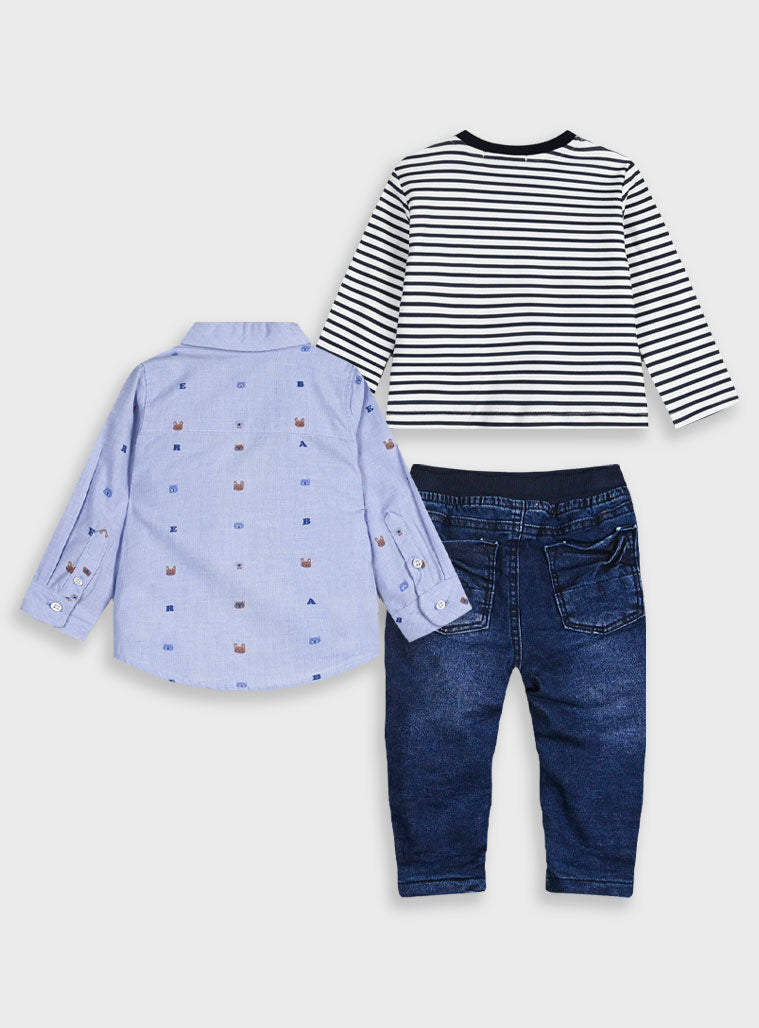3 PCS INFANT'S SET