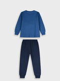 Cotton Boy Pyjamas - Navy