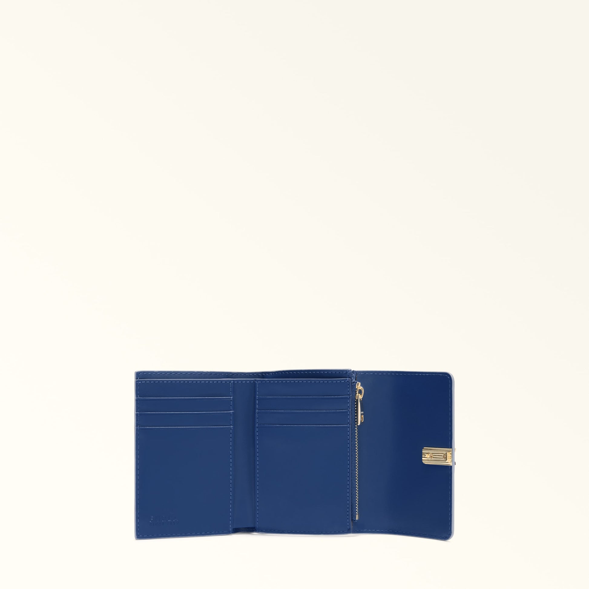 Furla Iride S Compact Wallet in Blue - Wallets 