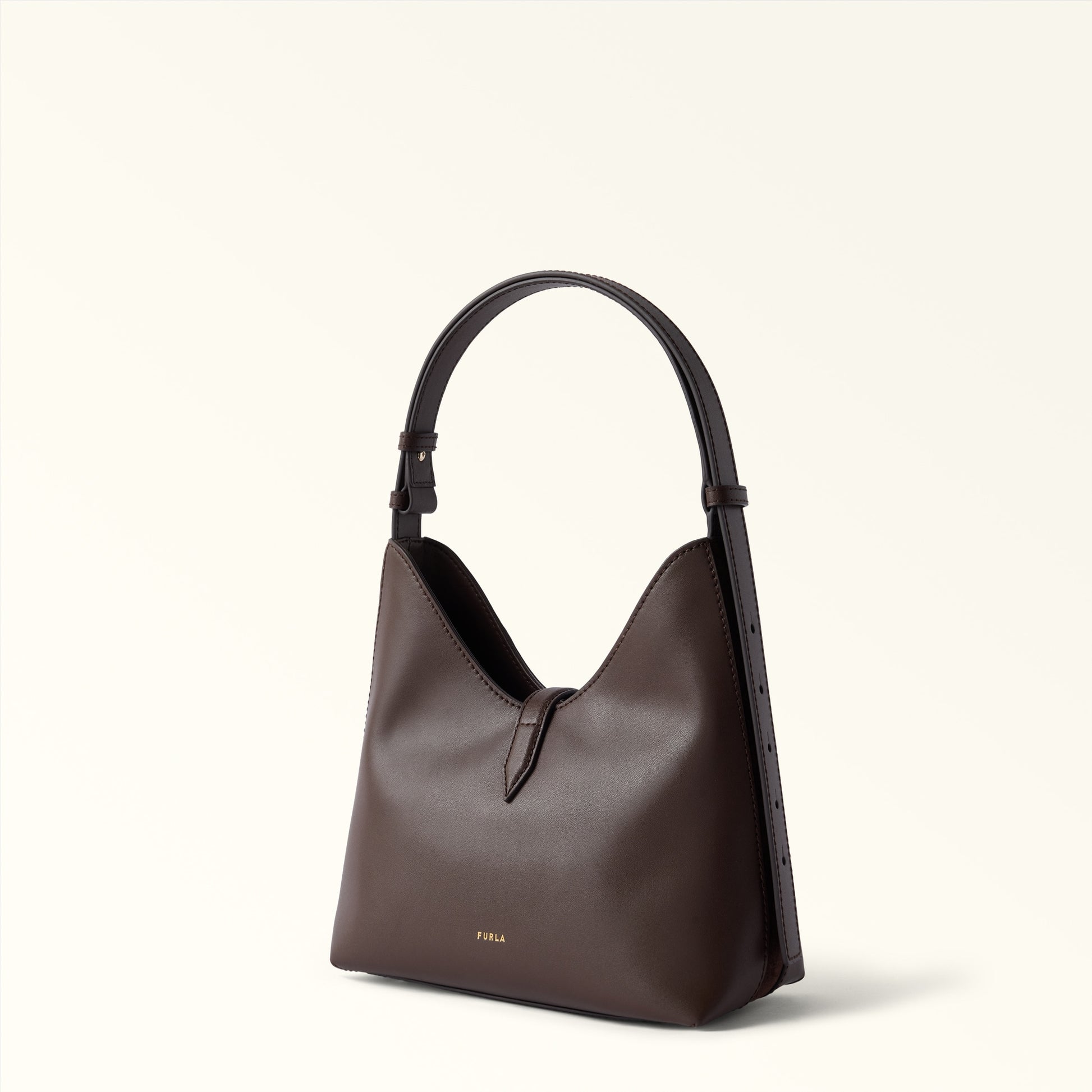 Furla Goccia S Hobo in Brown - Bags 