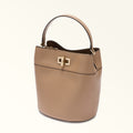 Furla Amelia M Bucket Bag in Brown - Bags 