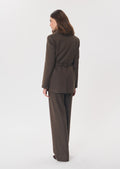 Virginie vest in brown by Tara Jarmon