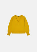 Paz  lemon yellow sweater for women