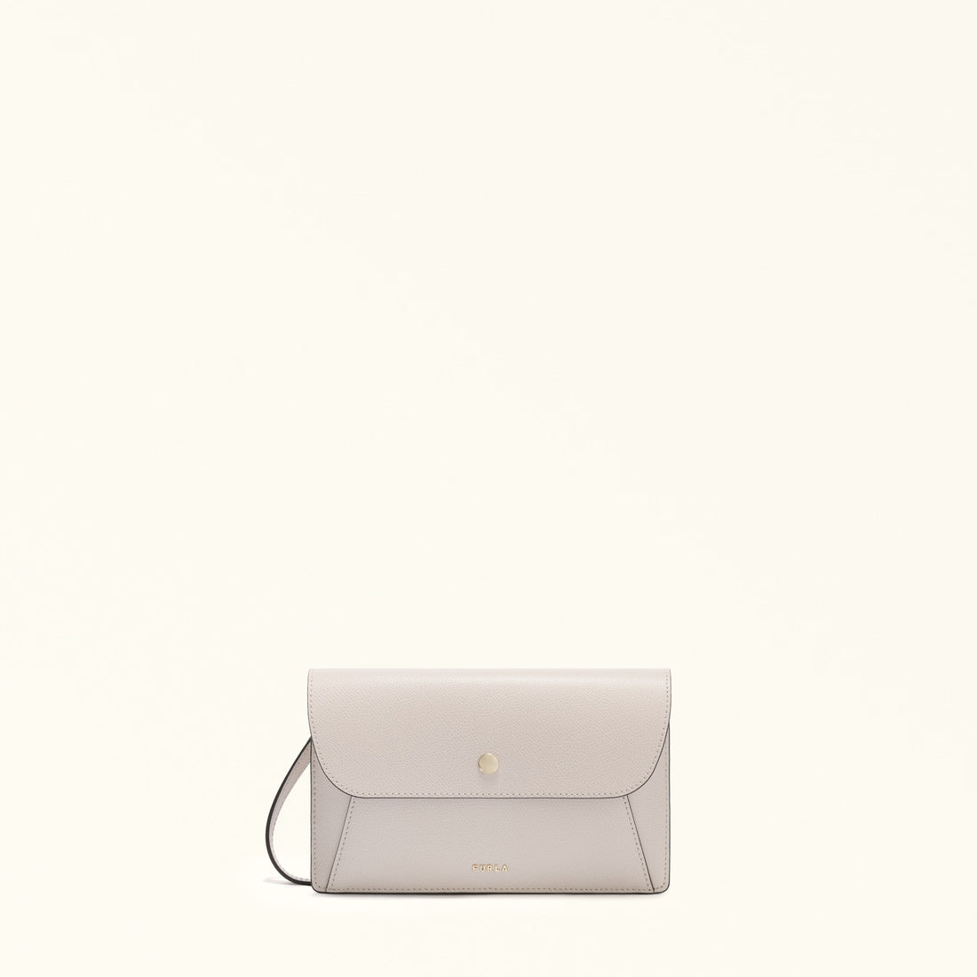 Furla Lea Xl Pouch in White - Bags 