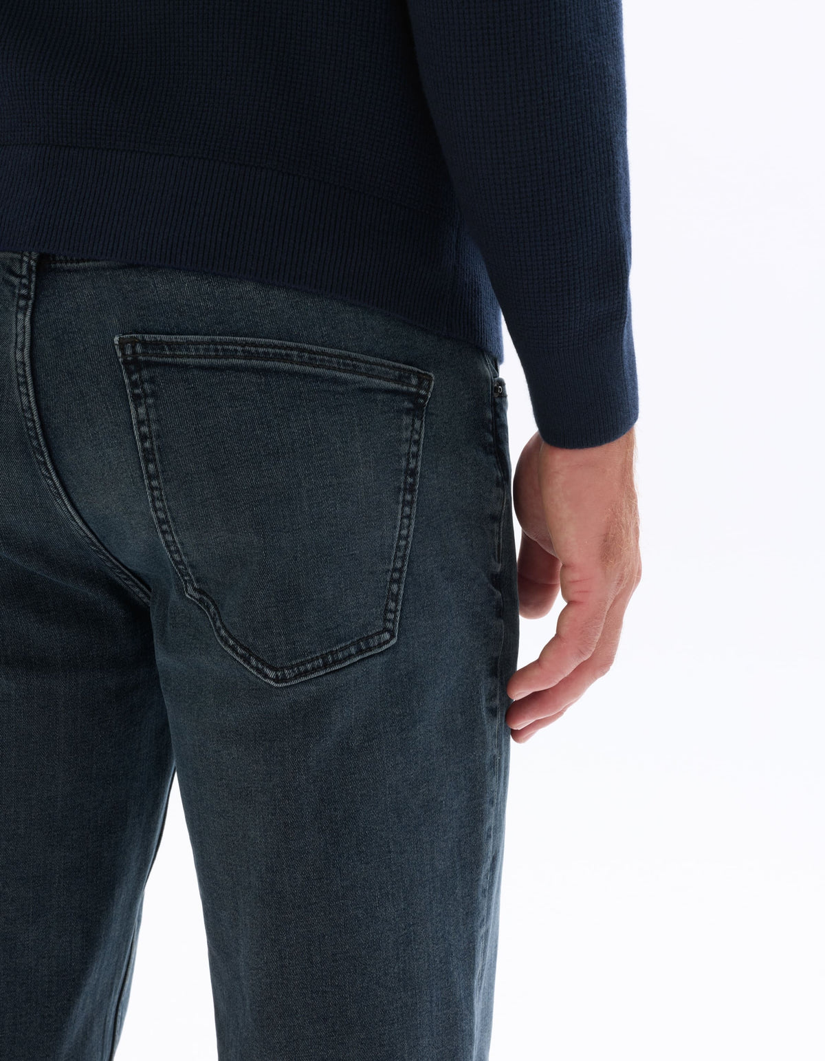 Celio Straight stretch cotton jeans - Blue
