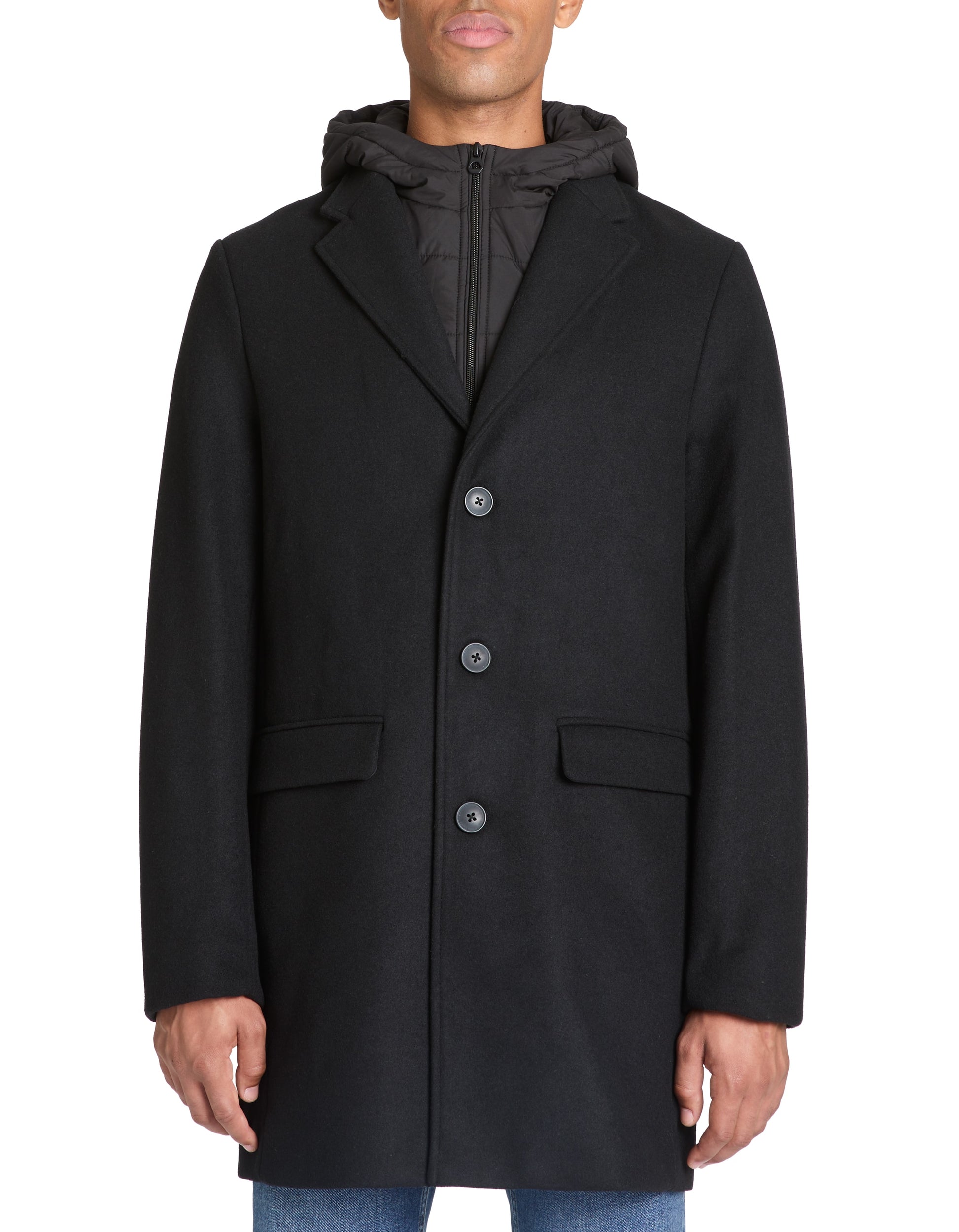 JULOLUNI BLACK COAT - Celio lebanon