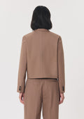 Vittorio vest in camel cotton by Tara Jarmon