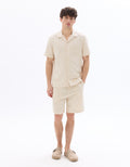 Striped Knitted Bermuda Shorts Celio