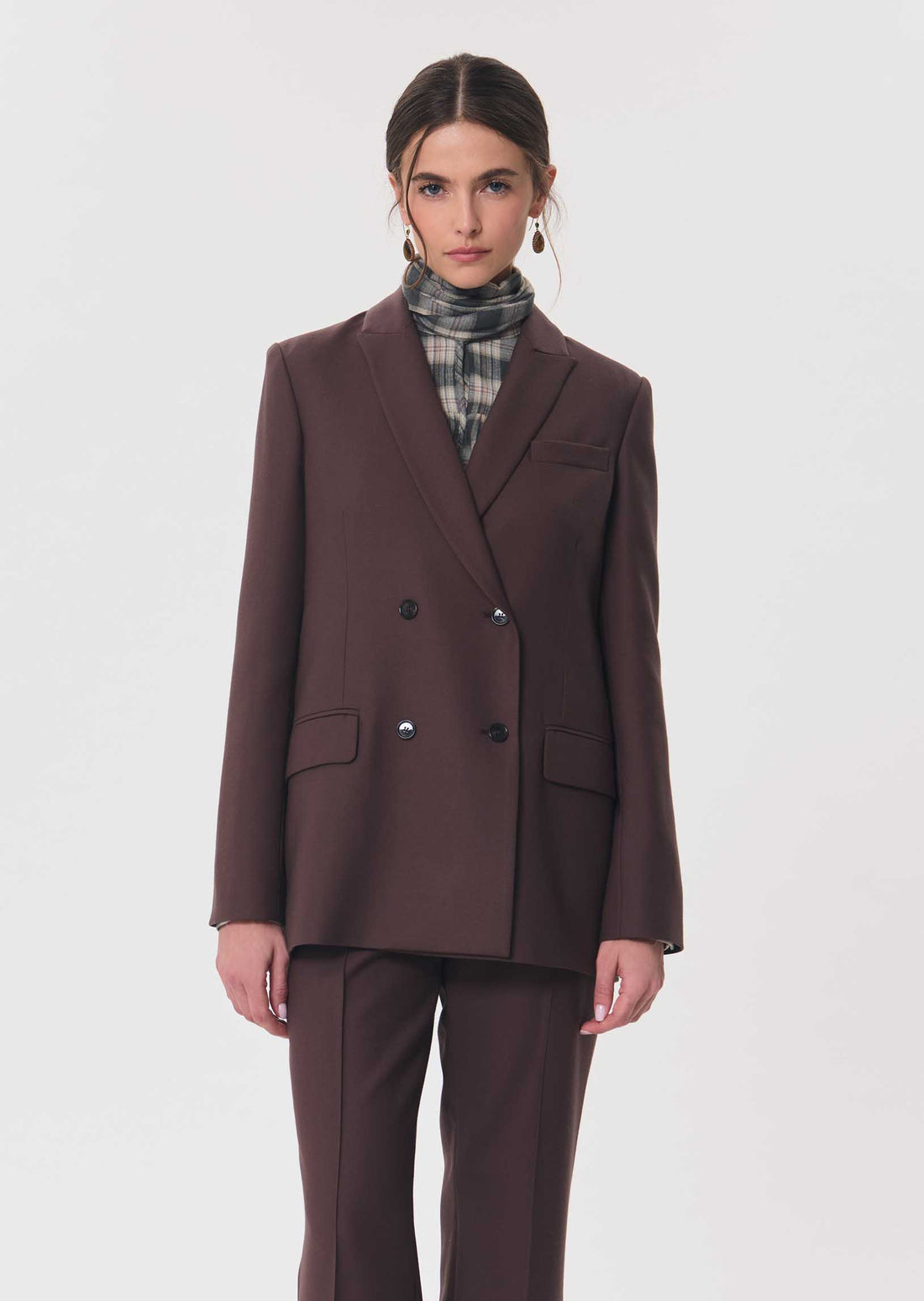 Vassili vest in brown by Tara Jarmon
