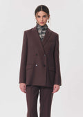 Vassili vest in brown by Tara Jarmon