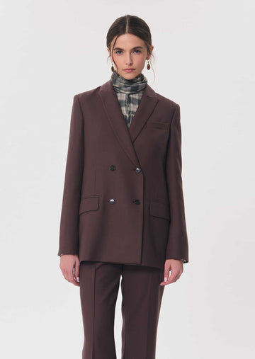 Vassili vest in brown by Tara Jarmon