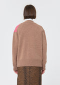 Gloria  taupe cardigan for women
