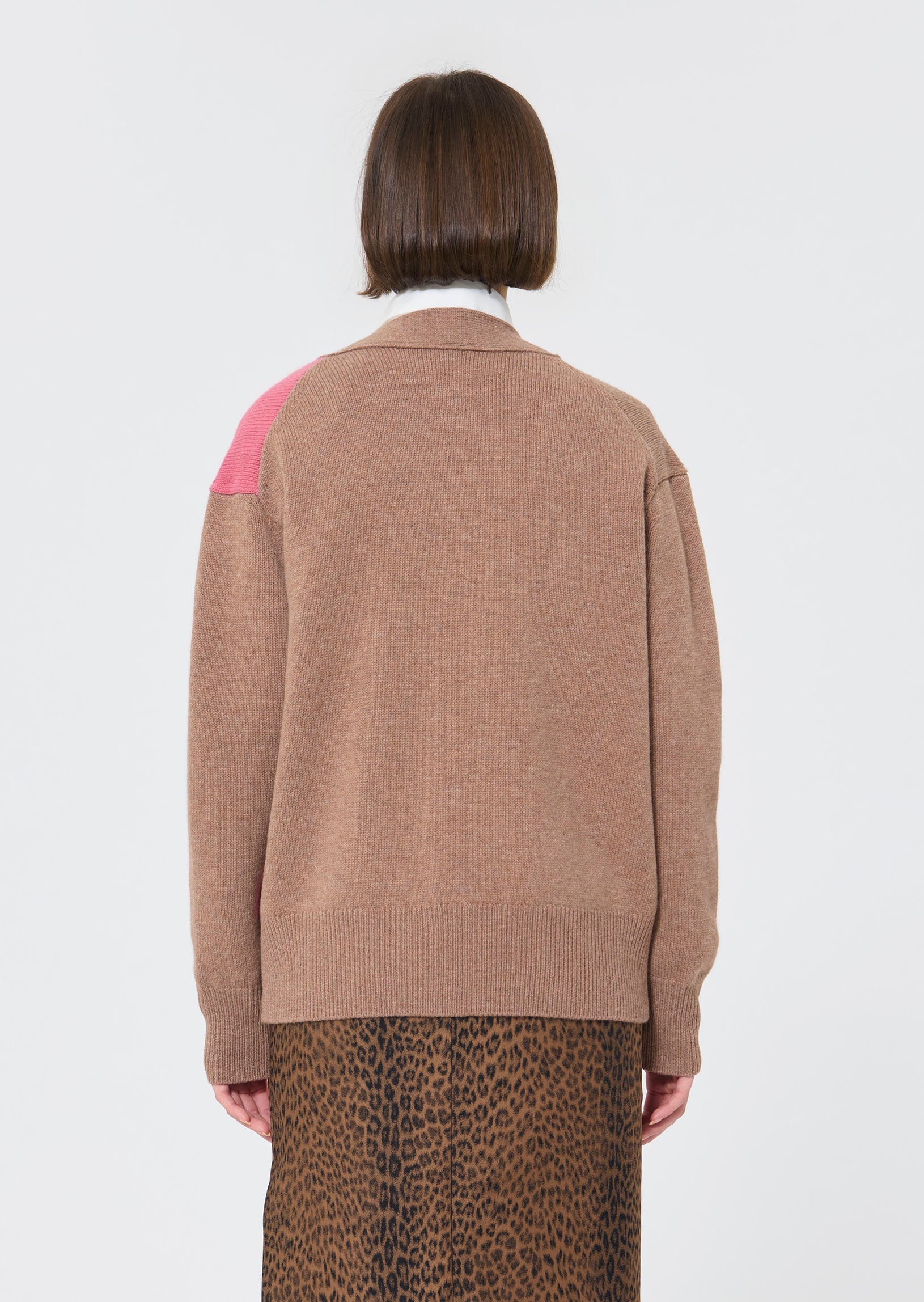 Gloria  taupe cardigan for women