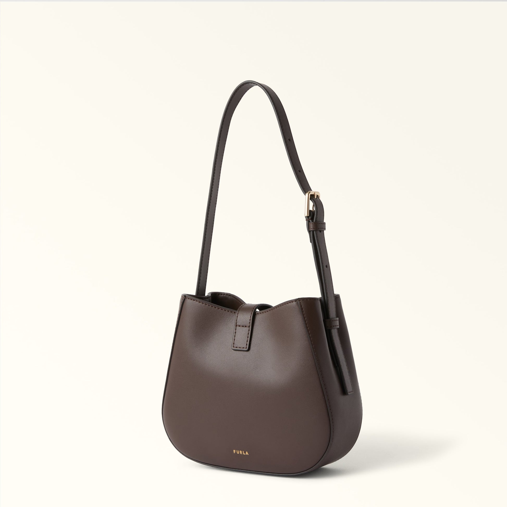 Furla Dora Mini Bucket Bag in Brown - Bags 