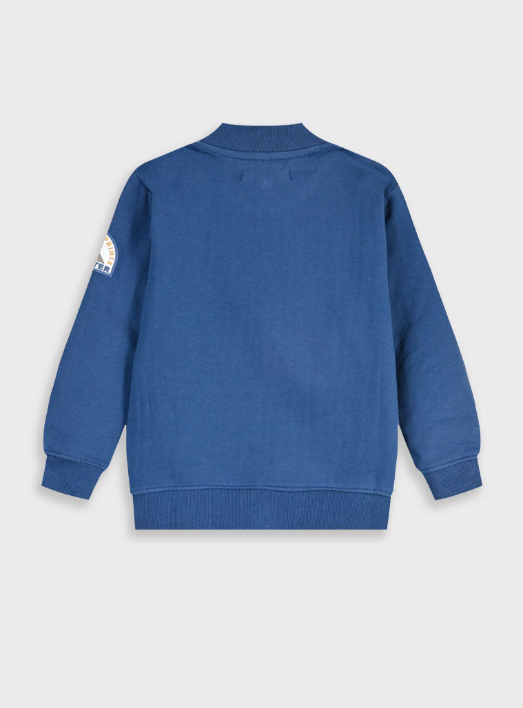 Children's Blue Cardigan For Boy
