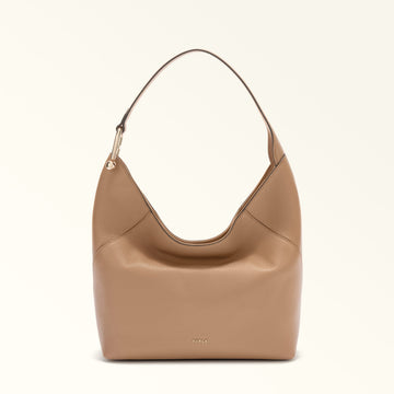 Furla Lara M Hobo Bag In Leather