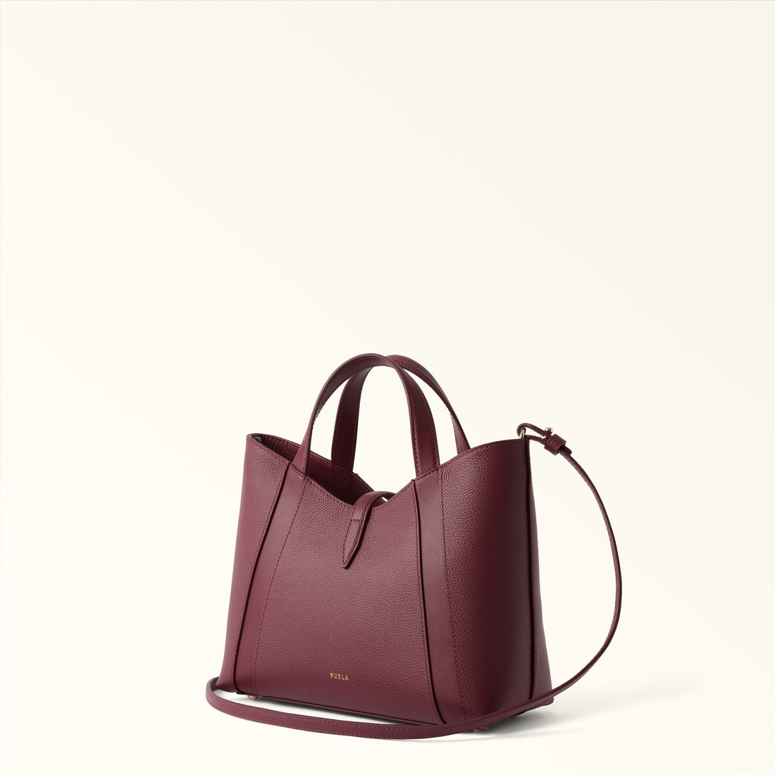 Furla Goccia S Tote in Red - Bags 