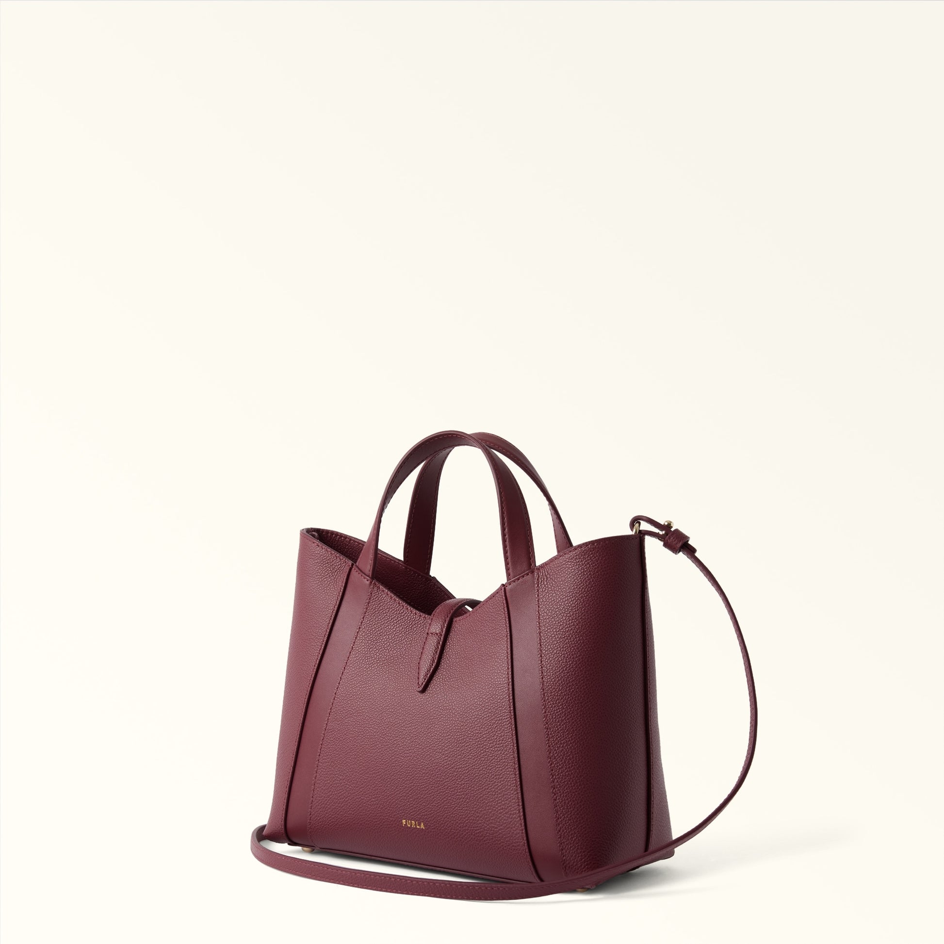 Furla Goccia S Tote in Red - Bags 