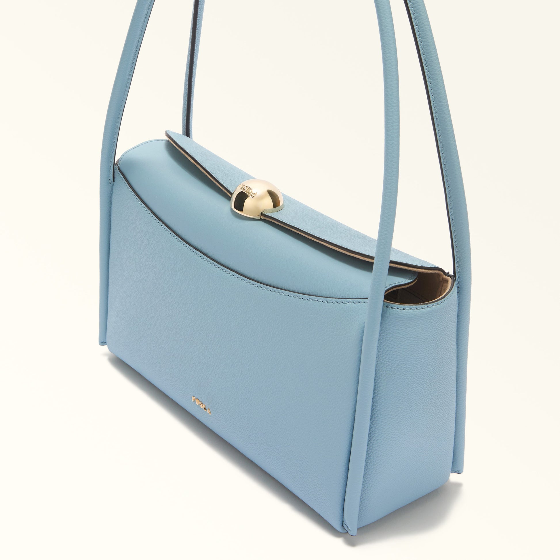Furla Nicole M Boston  Bag In Leather