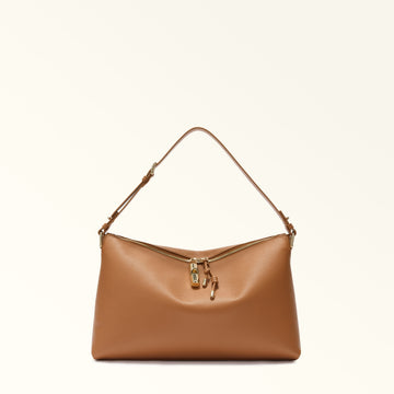 Furla Debby M Shoulder Bag Soft in Brown - Bags 
