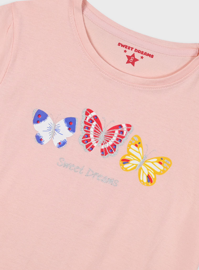 Pyjama set with print for girls Energiers