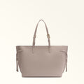 Furla Ava L Tote Bag In Leather