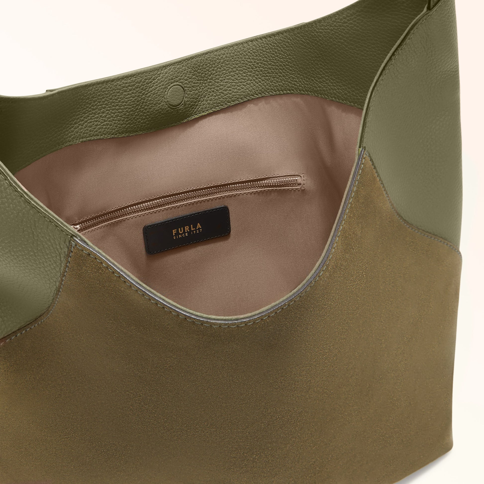 Furla Lara L Hobo Bag In Leather