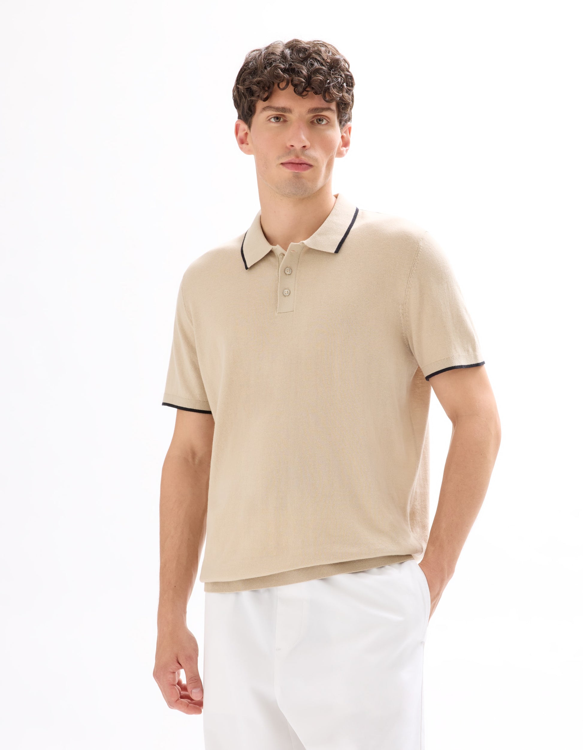 MEMARC SAND SS POLO - Celio lebanon