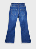 Flared leg jeans for girls Energiers