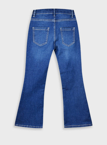 Flared leg jeans for girls Energiers