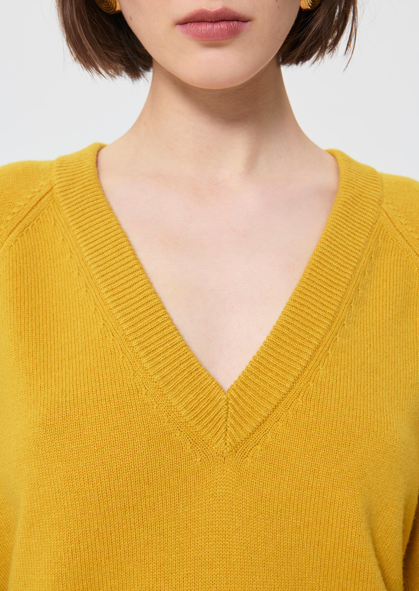 Paz  lemon yellow sweater for women