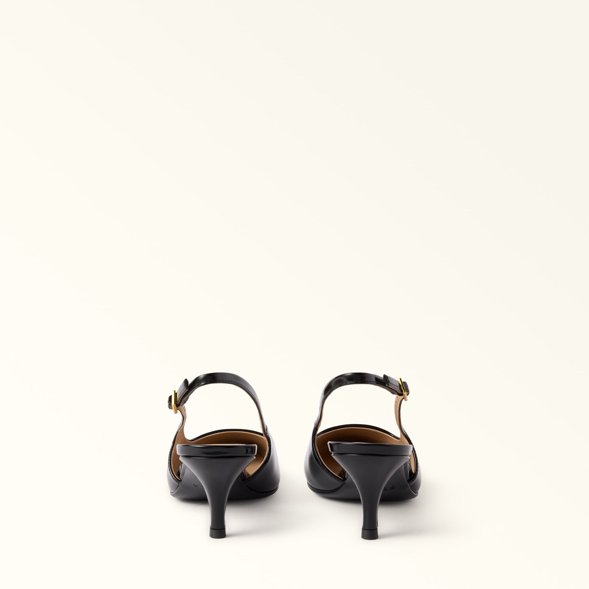 Furla Metal Slingback T.40 in Black - Shoes 