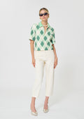 jeans in white lightweight denim