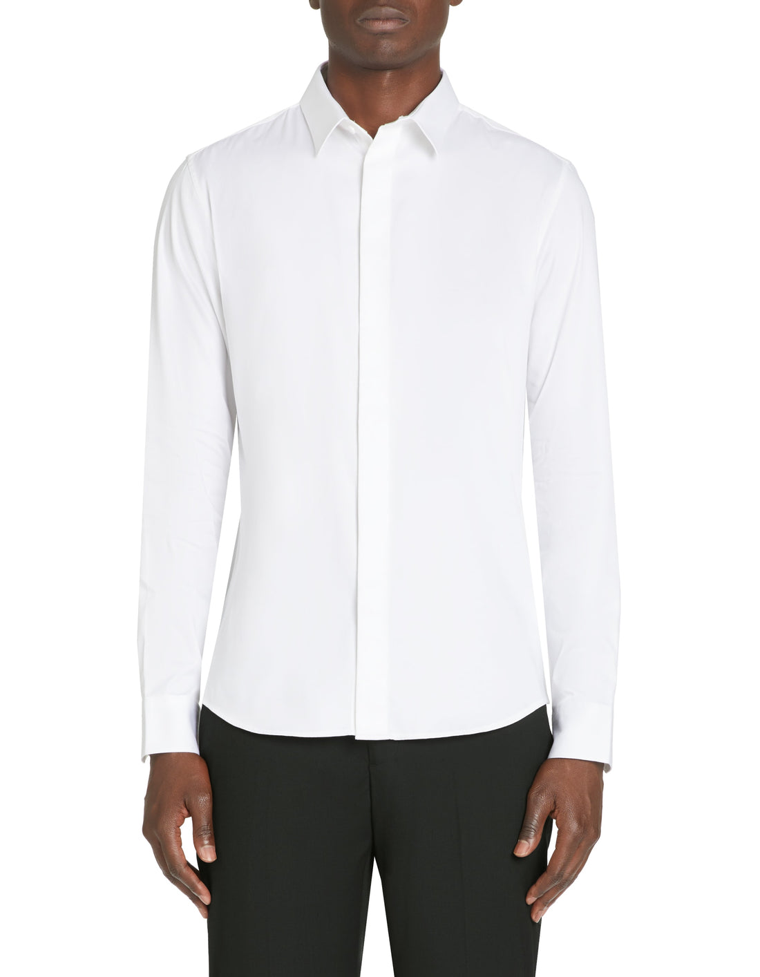 JARMAN OPTICAL WHITE LS SHIRT - Celio lebanon