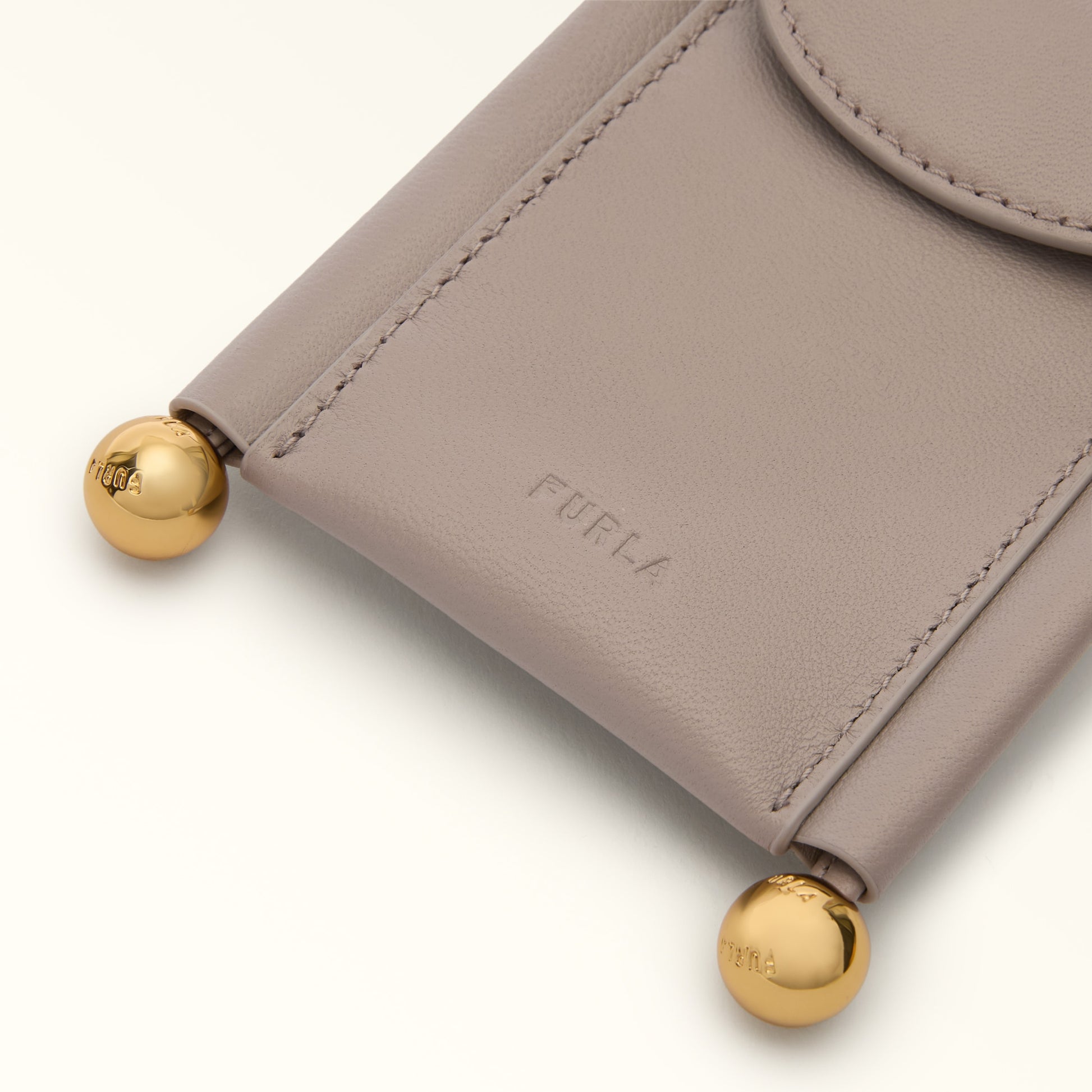 Furla Sfera Soft S Card Case Small Goods In Leather