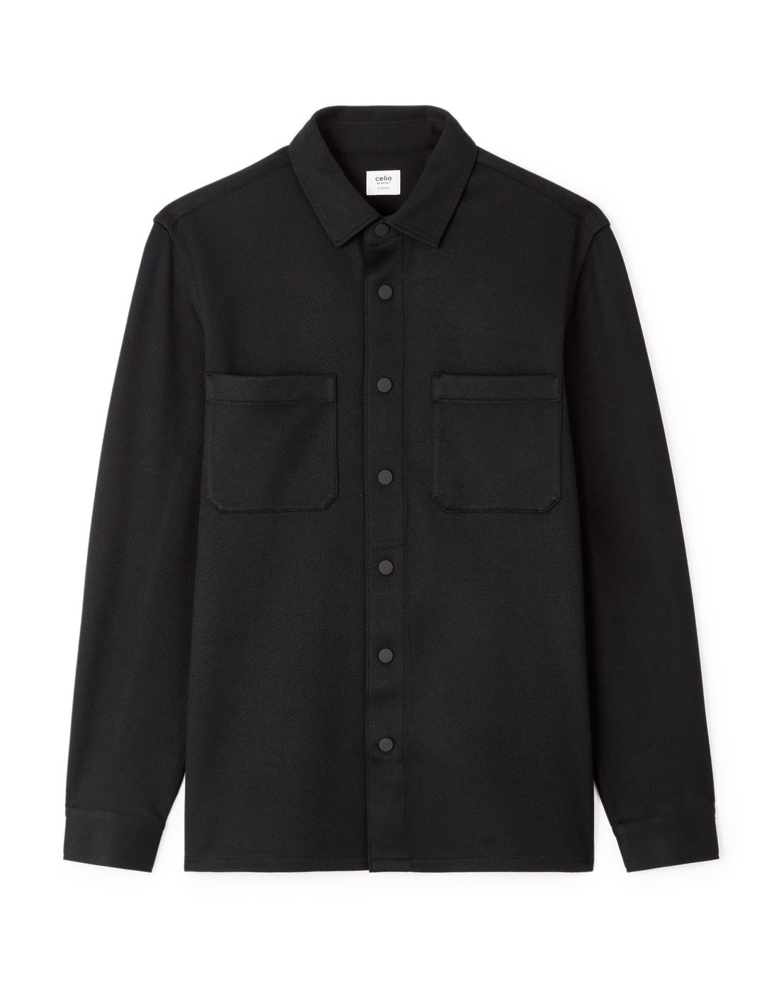 Black Long Sleeves Shirt - Celio Lebanon