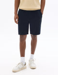 Celio Pique knit Bermuda shorts - Navy