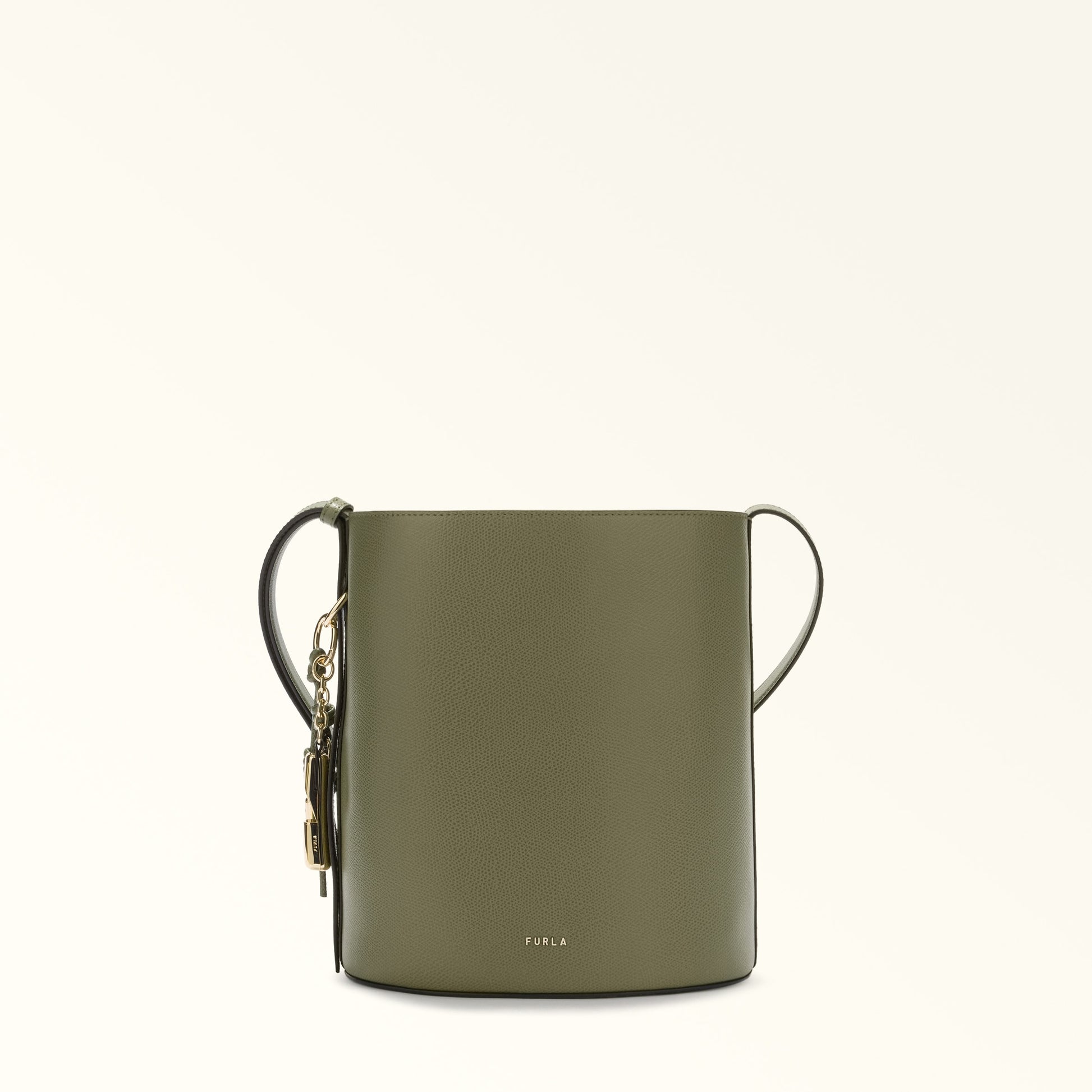 Furla Roxie S Bucket  Bag In Leather