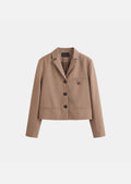 Vittorio vest in camel cotton by Tara Jarmon