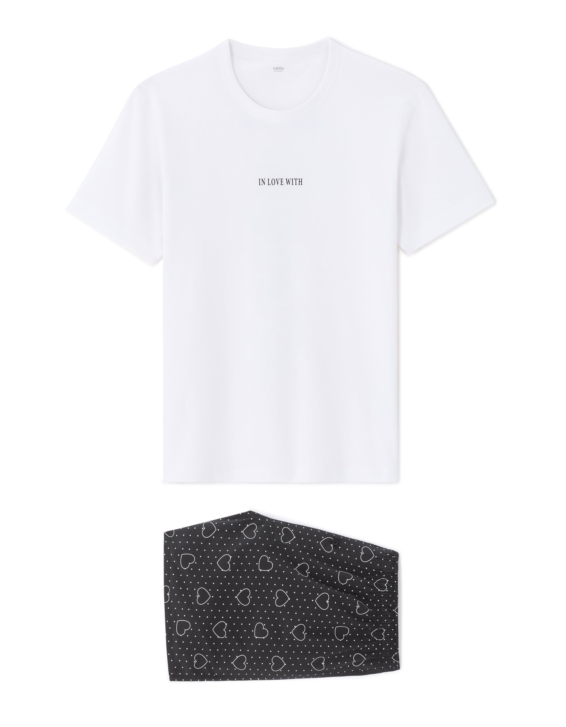 Men's Valentine's Day Pajamas Celio