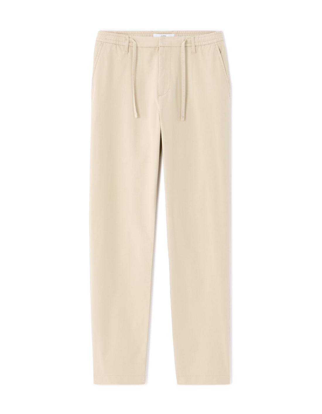 Celio Beige Slim Fit All-Day Ankle-Length Solid Pants - Beige