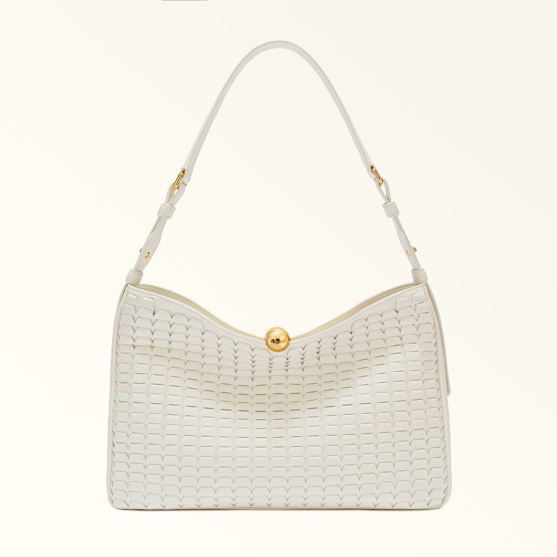 Shoulder Bag F5S-Furla Sfera Soft Panna