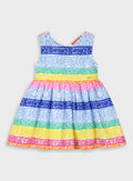 Printed dress for girls Energiers